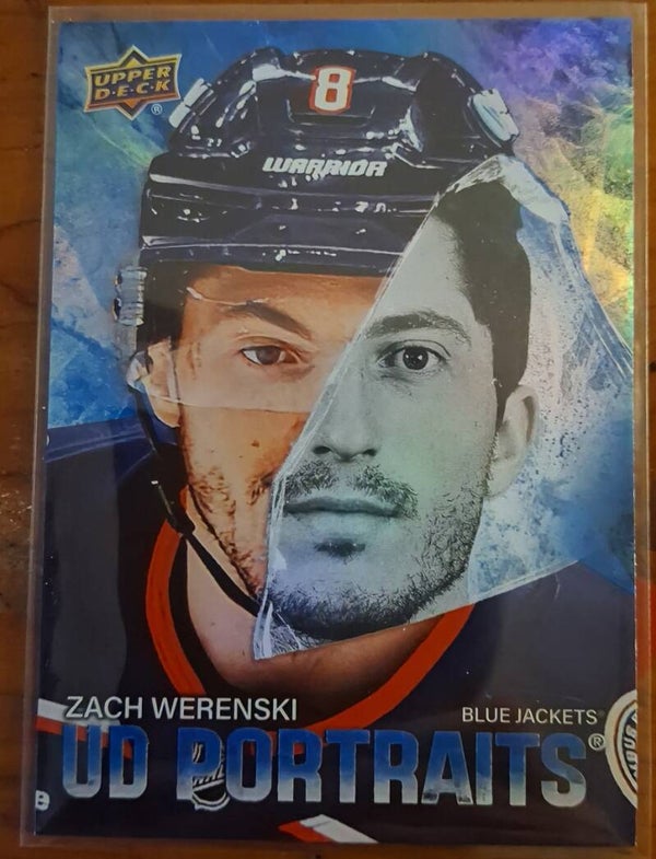 Zach Werenski - 2025-26  - UD Portraits Insert -