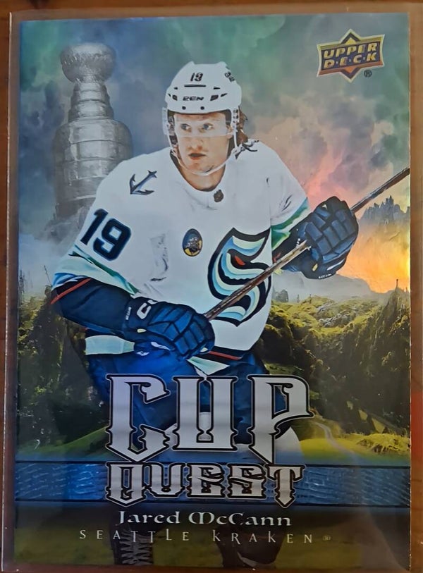 Jared McCann Cup Quest Seattle Kraken #CQ-1 Raw