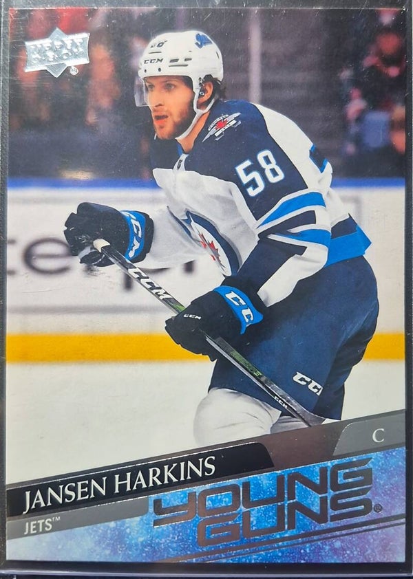 JANSEN HARKINS RC YOUNG GUNS 2020-21 UPPER DECK
