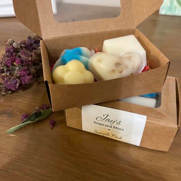 Sample Packs- 4 Miniature Signature Soaps