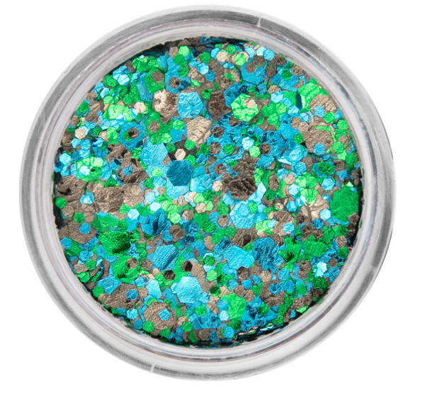 PXP pressed chunky glitter cream costa verde 10 ml