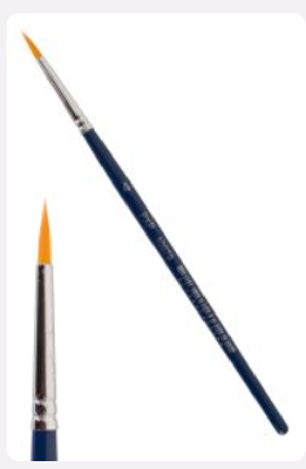 PXP Professional Colours penseel spits nr. 4 mt. Ø 2.5 mm