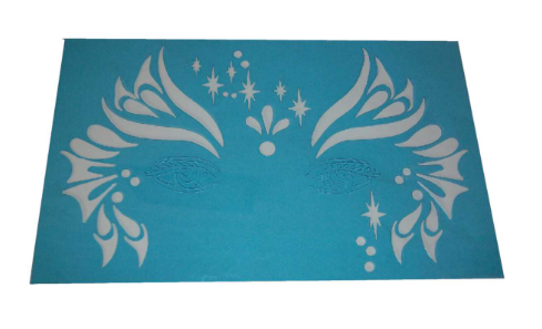 PXP face paint sjabloon koningin A-Nu Ra