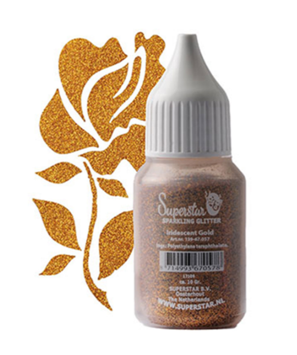 Superstar Sparkling glitter gold