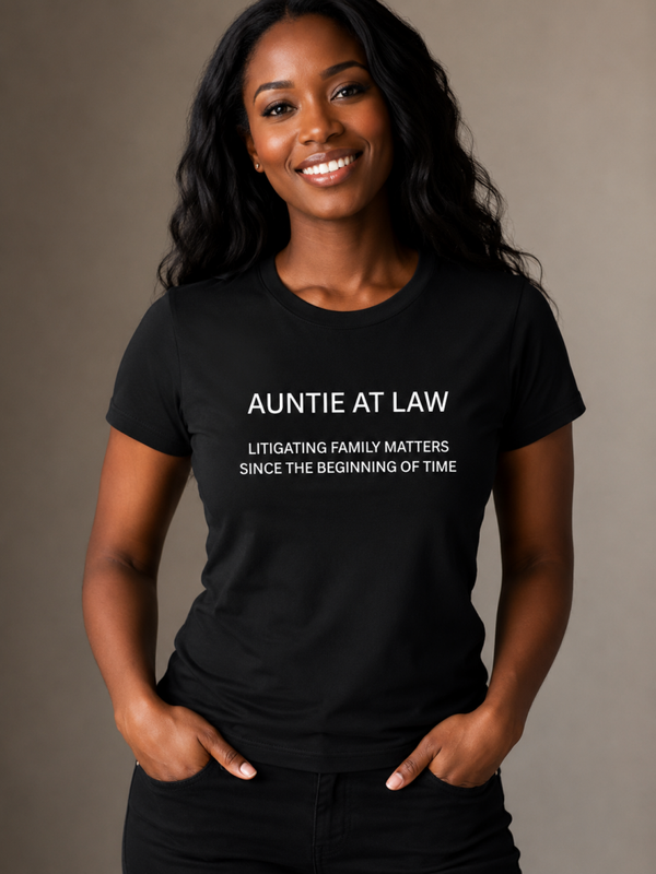 AUNTIE AT LAW TEE