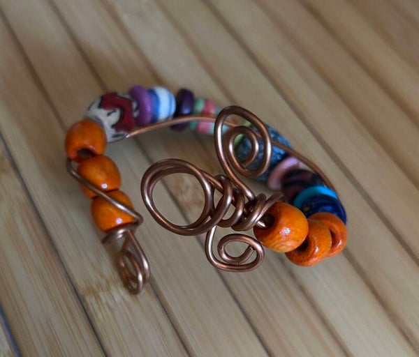 Carnival Spirit Copper Cuff