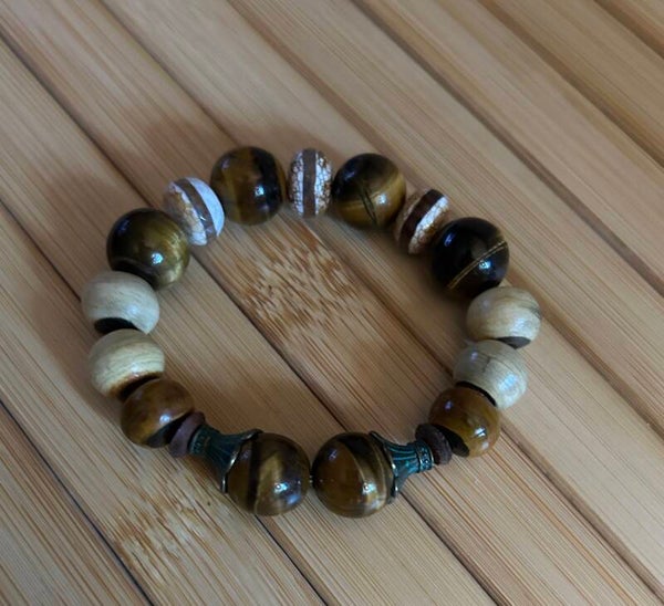 Tiger's Journey Stretch Bracelet