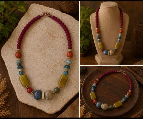 Harvest Moon Bohemian Necklace