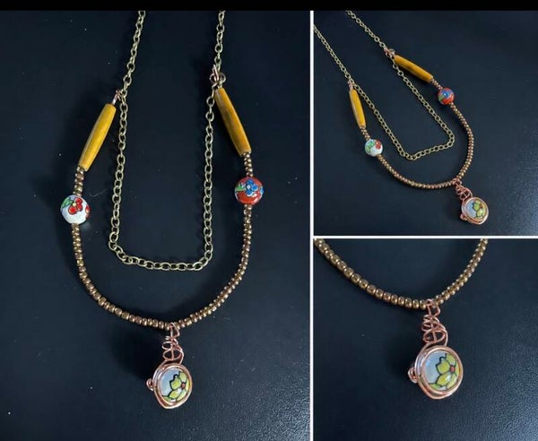Wildflower Keepsake Necklace