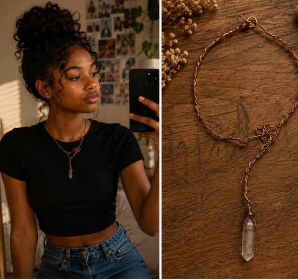 Crystal Pathway Necklace
