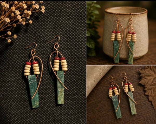 Guardian Earth Spears Earrings