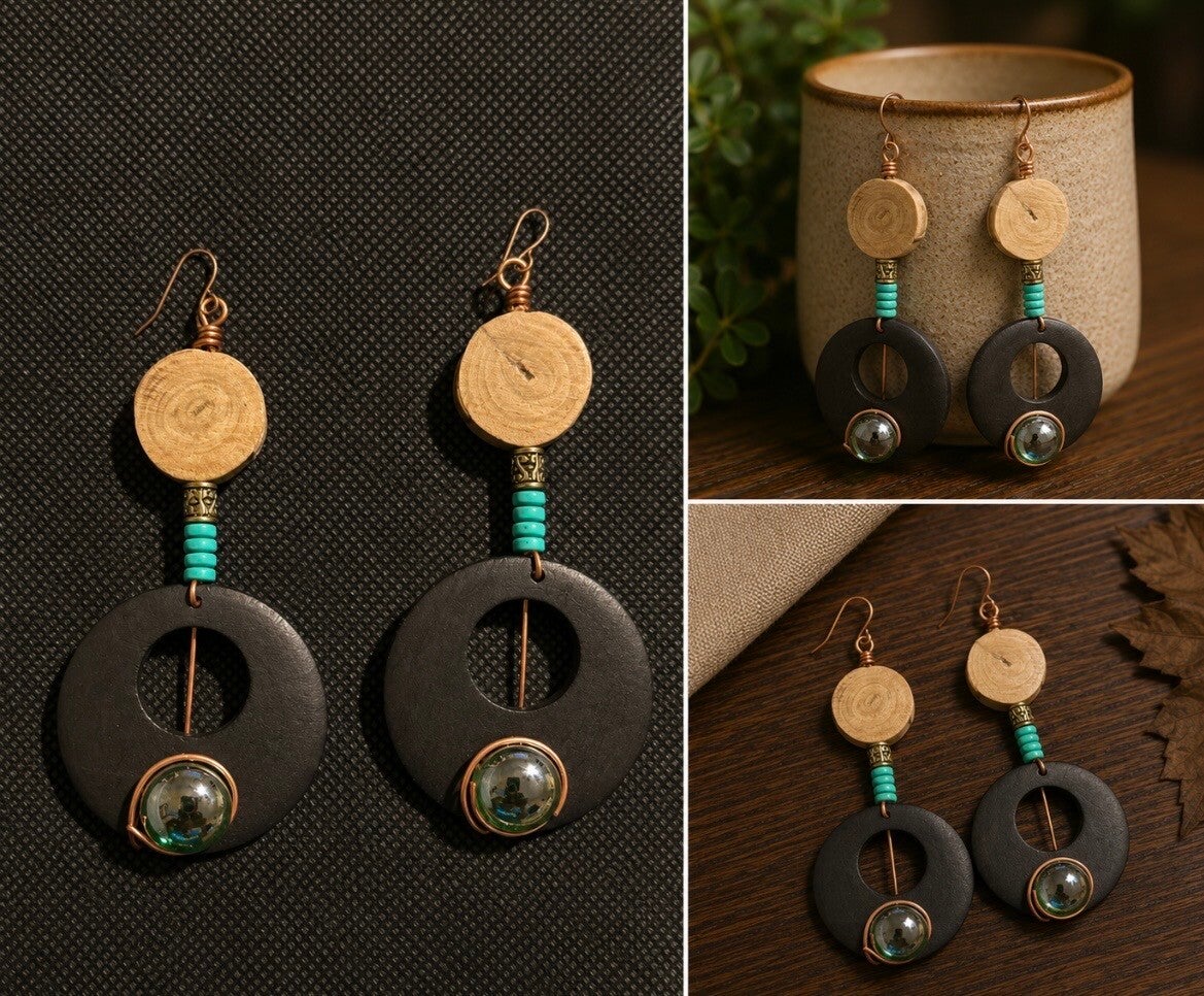 Rooted Horizon Earrings