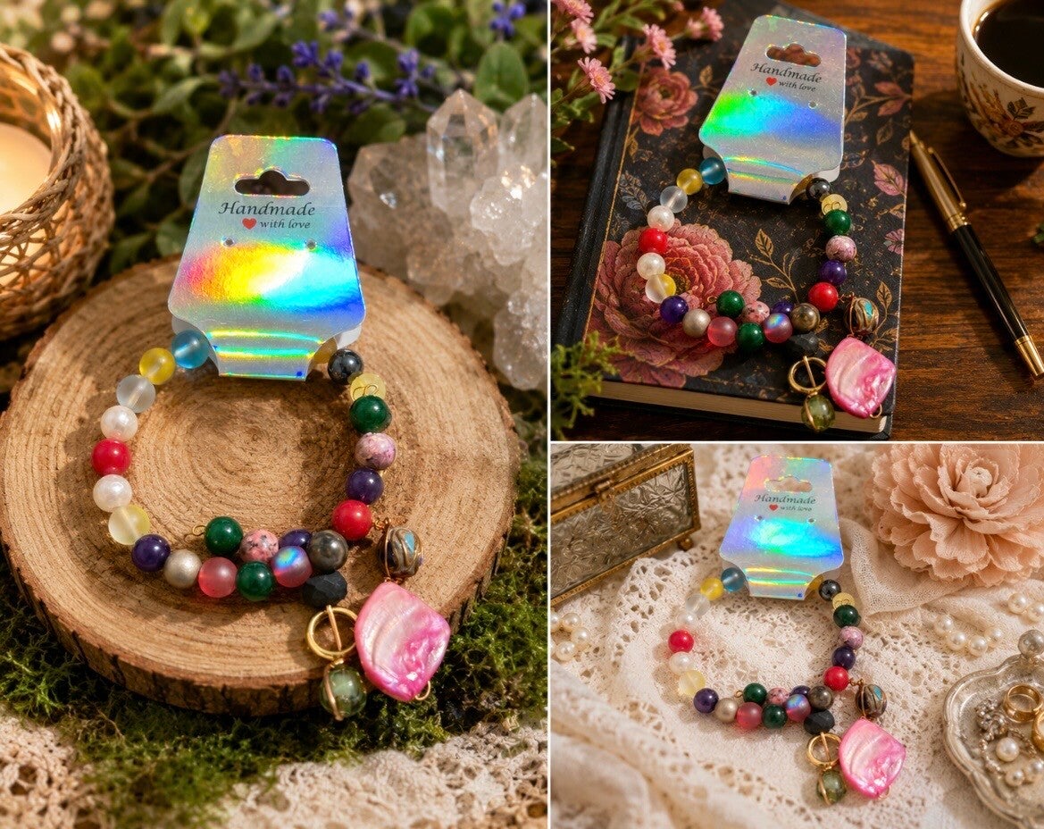 Bohemian Blossom Charm Bracelet