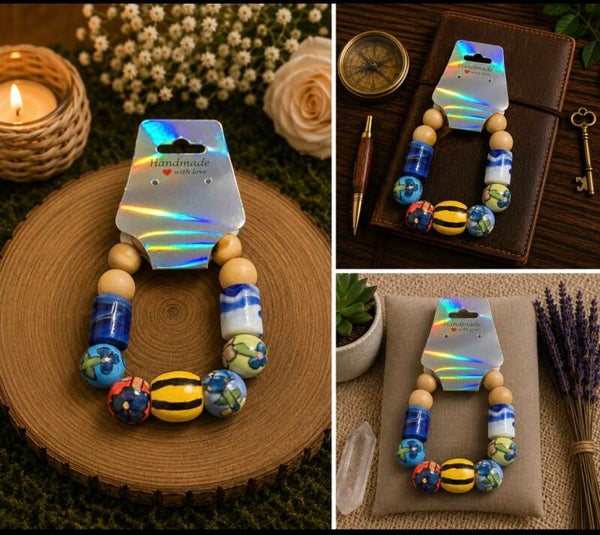 Blue Meadow Melody Bracelet
