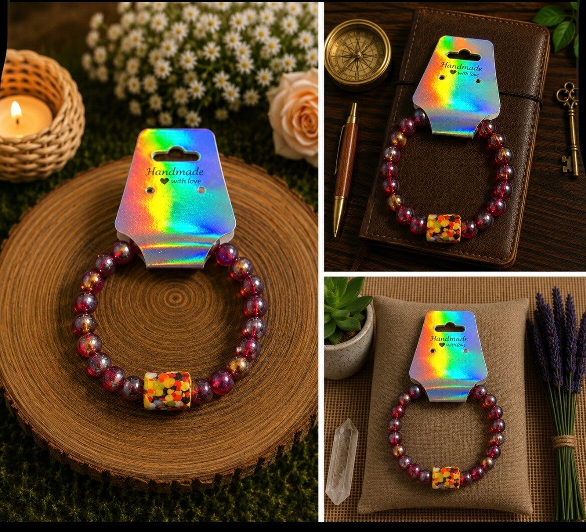 Crimson Celebration Bracelet