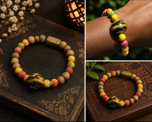 Golden Ember Harmony Bracelet