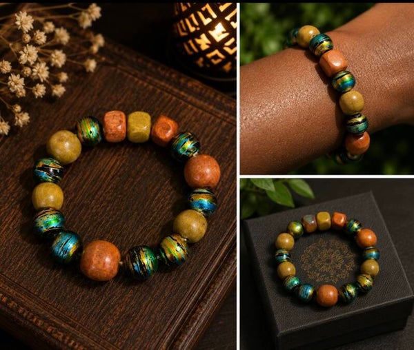 Emerald Ember Bracelet