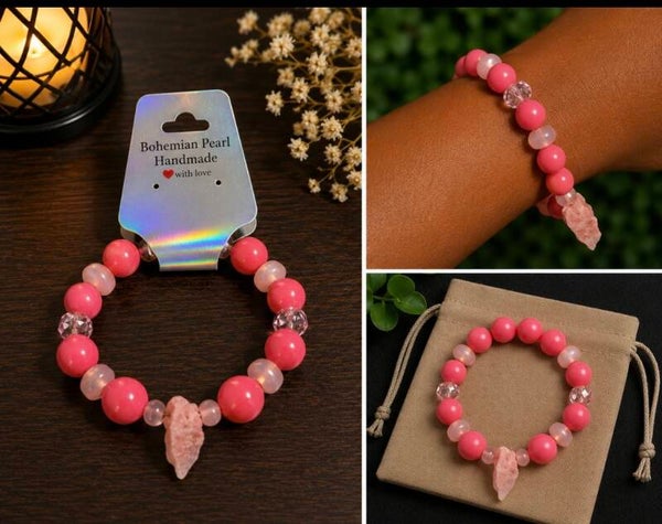 Blushing Rose Bracelet