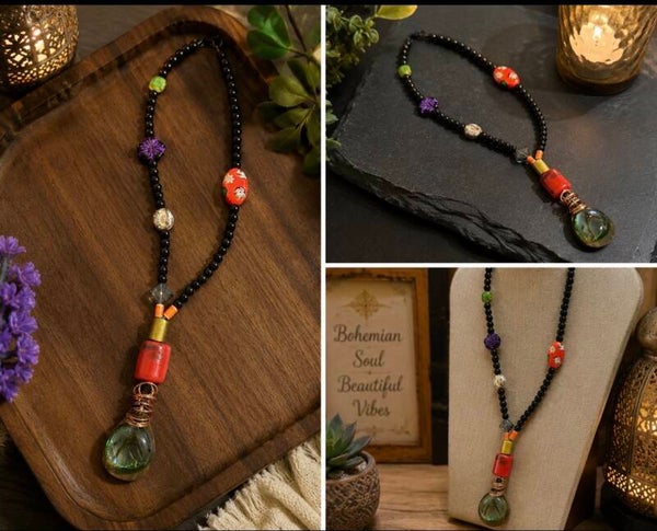 Mystic Market Pendant Necklace