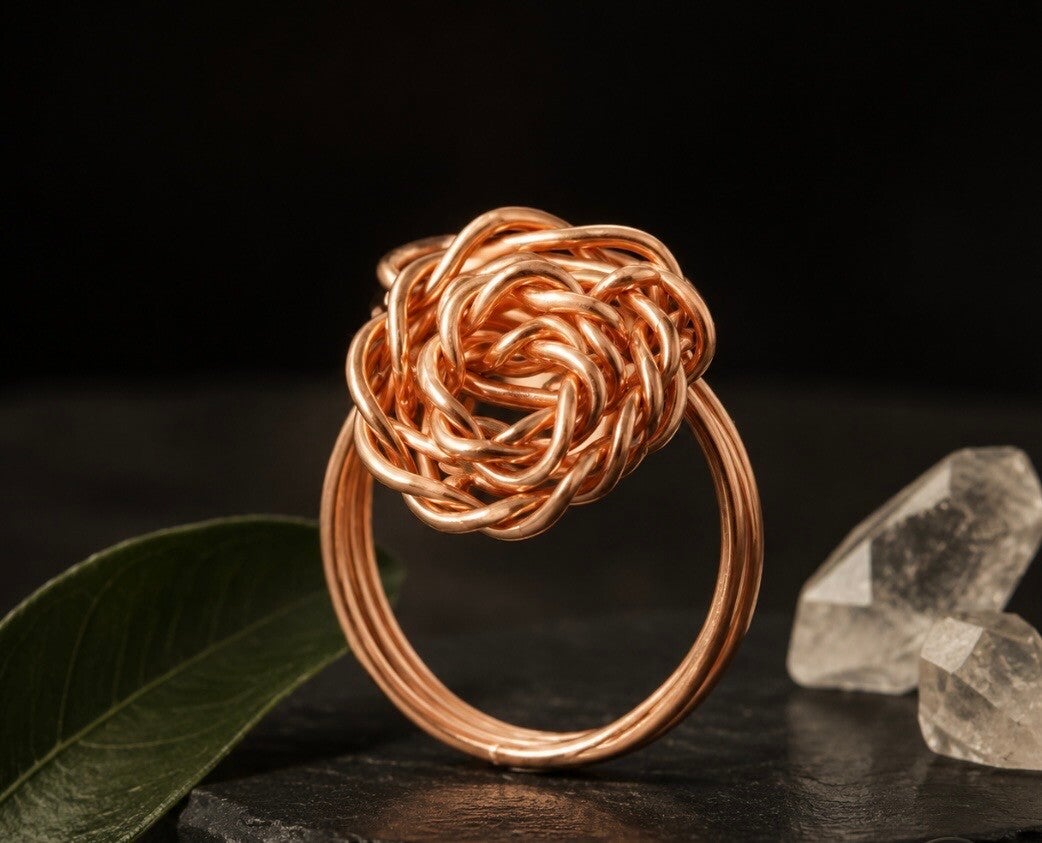 Copper Rose Ring