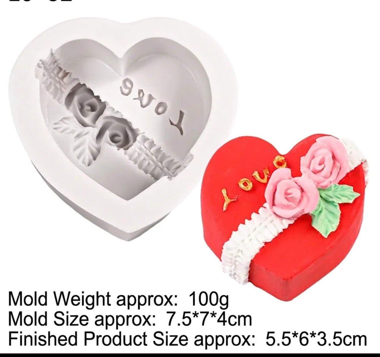 Moule coeur