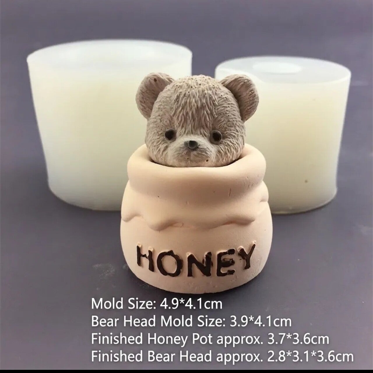 Moule Ours en peluche