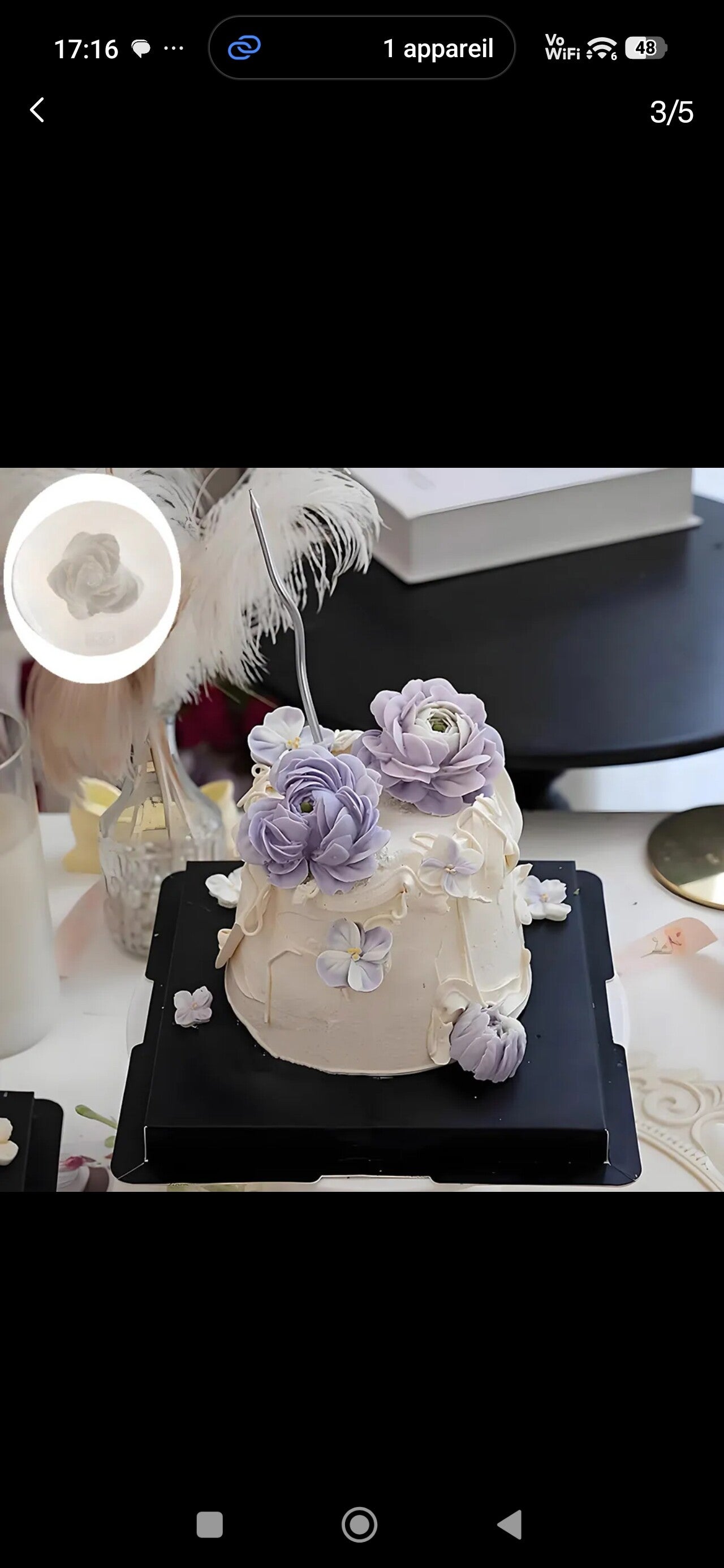 Moule fleur renoncule