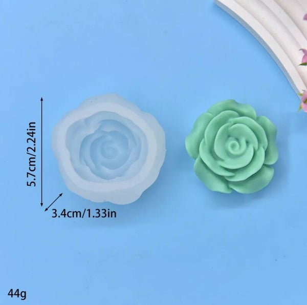 Moule fleur de rose