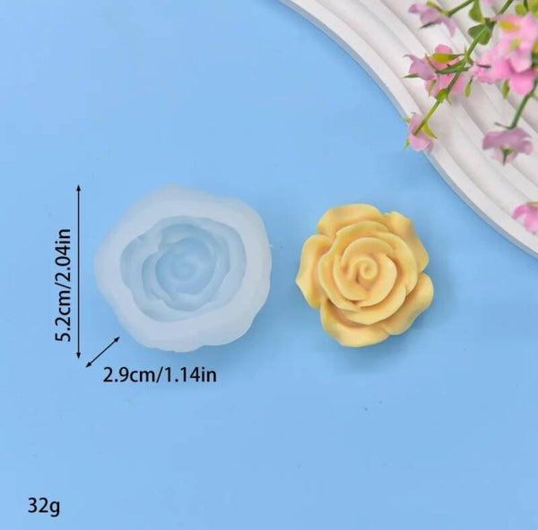 Moule fleur de rose