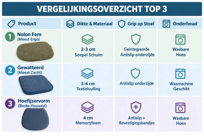 De beste kussens voor kinderen en hun school stoelen