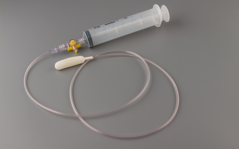 Rectale ballon. Rectale oefenballon. Anale oefenballon. Rectaal in brengen of vaginaal inbregen oefen ballon. Rectale oefenballon voor bekkenbodem onderzoek.