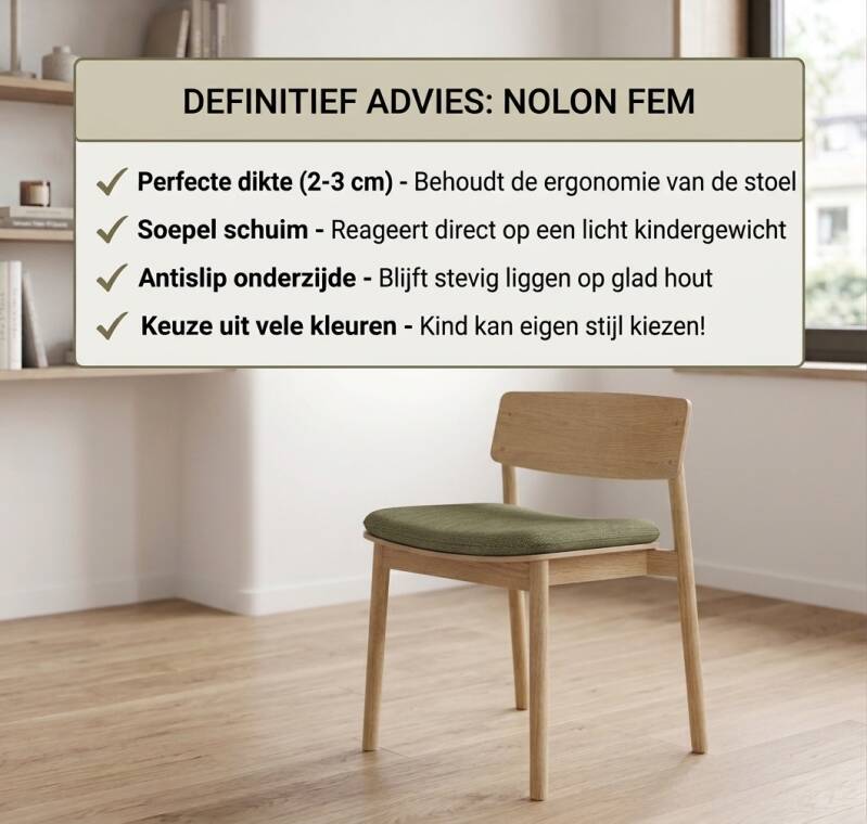 Nolon Fem zitkussen voor schoolstoelen