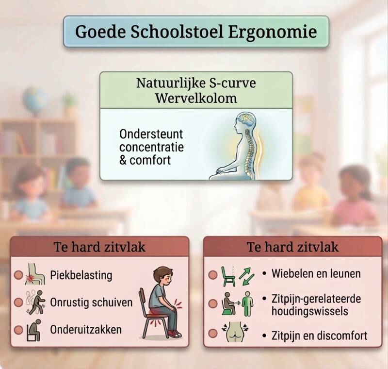 Goede ergonomische schoolstoelen voordelen en nadelene 