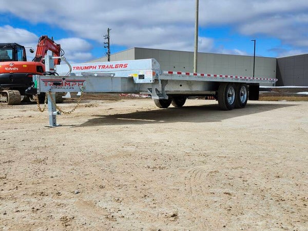 GPTD4 - Heavy Duty Bumper Pull Deck-Over Hydraulic Tilt