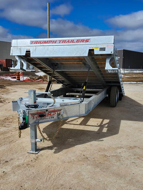 GPTD3 - Heavy Duty Bumper Pull Deck-Over Hydraulic Tilt