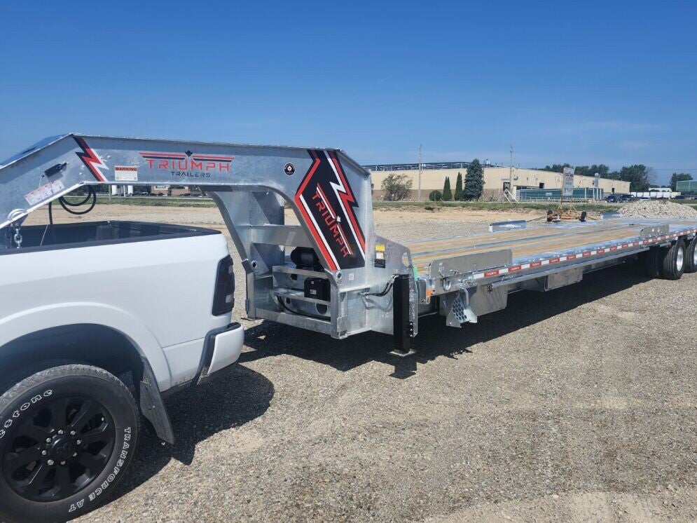 GGSCFT4 102" x 36' - 12k Extreme Duty Sea Container Gooseneck Full Tilt Galvanized Trailer