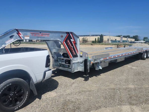 GGSCFT4 102" x 36' - 12k Extreme Duty Sea Container Gooseneck Full Tilt Galvanized Trailer