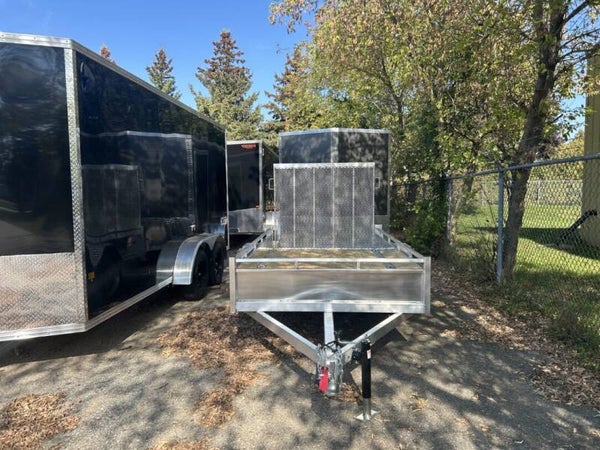 AU2 Aluminum Single Axle Utility Trailer