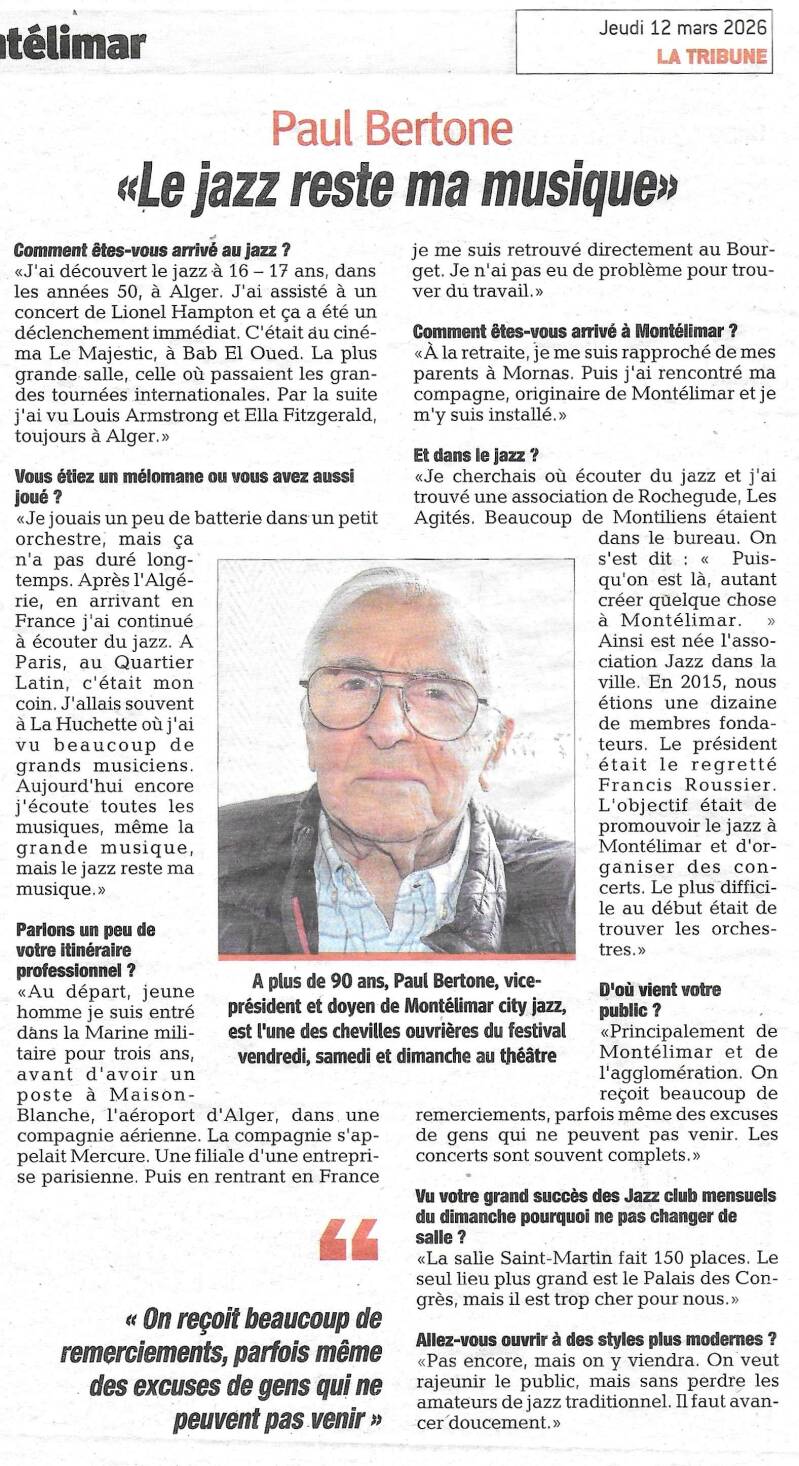 Paul BERTONE, le doyen co-fondateur