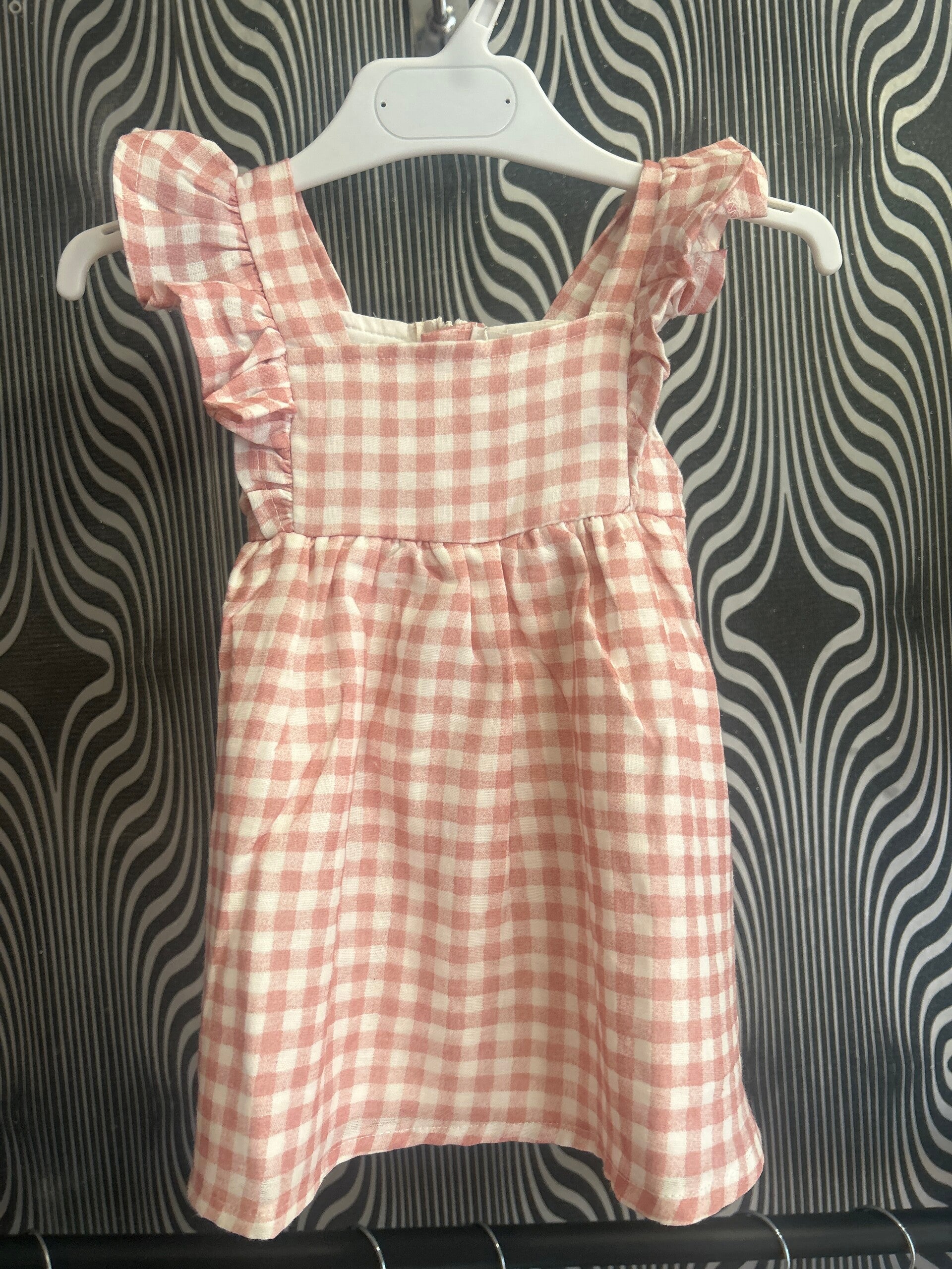 Vestido cuadros