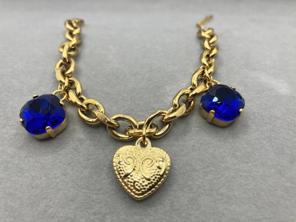 Armband met cushion kristallen
