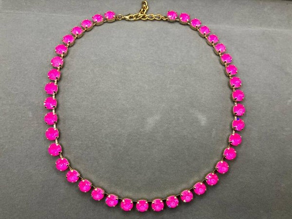 Ketting met chaton kristallen