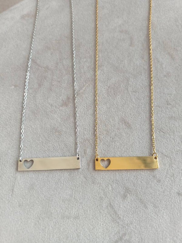 Gepersonaliseerde hanger met ketting