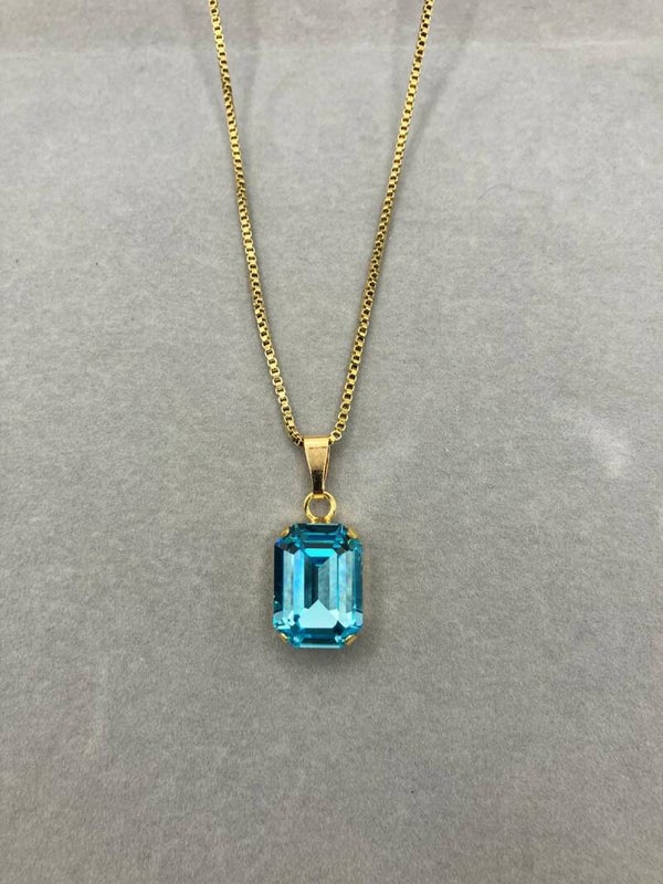 Ketting met octagon hanger