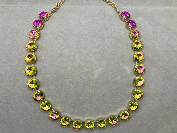 Ketting met Rivoli kristallen