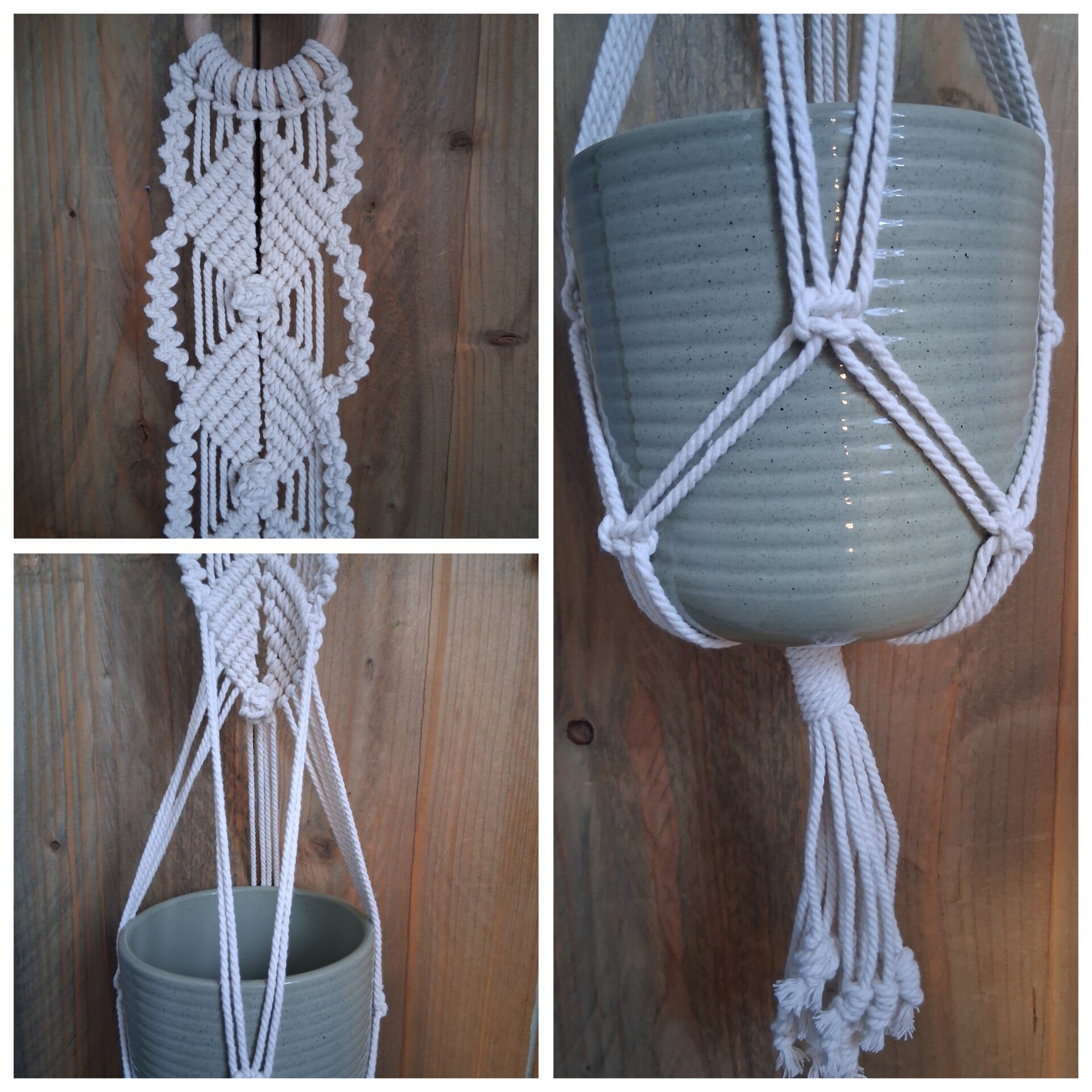 Macramé plantenhanger1