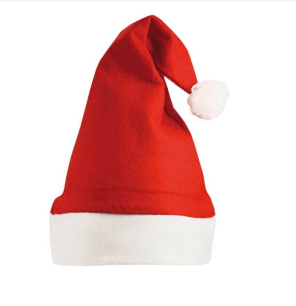 Kerst muts met naam geborduurd