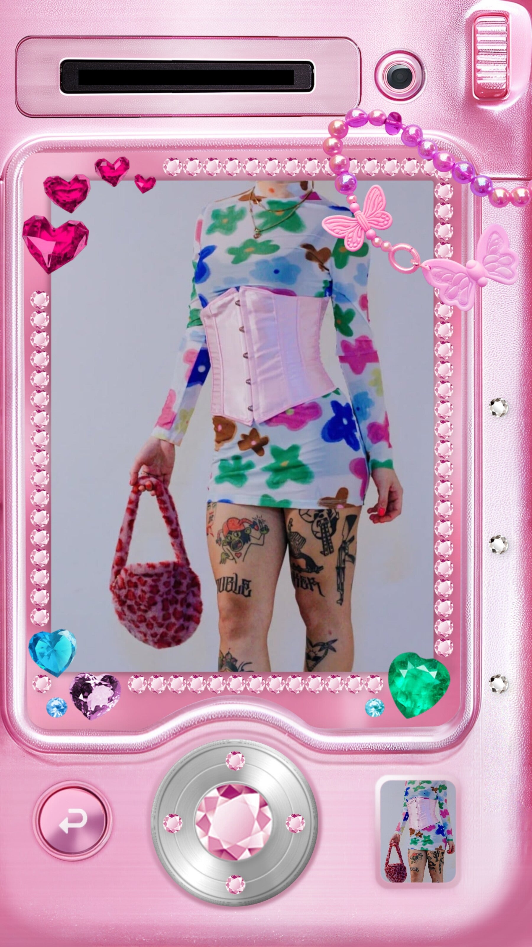 Vestido "flower power"