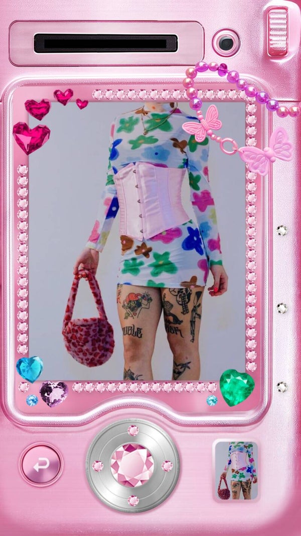 Vestido "flower power"