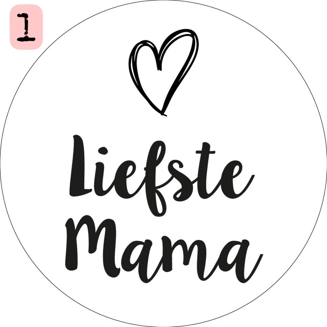 Magneet Moederdag "Kant en Klaar"